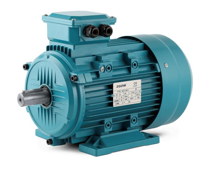 محرك AC كهربائي واحد المرحلة 2.2KW 3HP 380V 50HZ 2300 RPM هيكل الألومنيوم المغلق المقاوم للانفجار 110V محرك مضخة 5KW 27