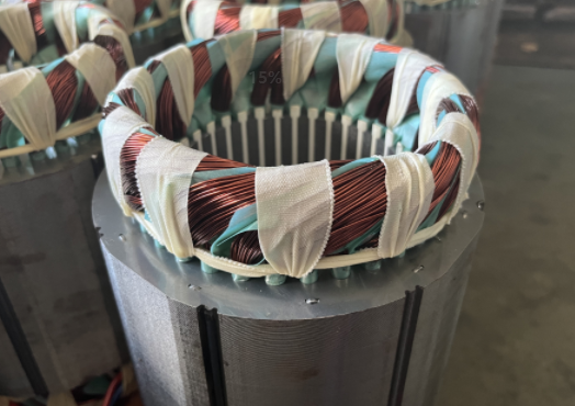 7KW محرك عمود مجوف مع مضخة AR لآلات النظافة التجارية 5