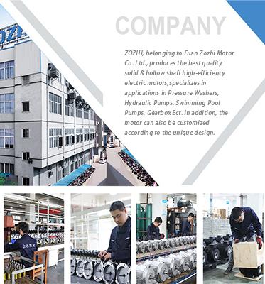 7KW محرك عمود مجوف مع مضخة AR لآلات النظافة التجارية 15