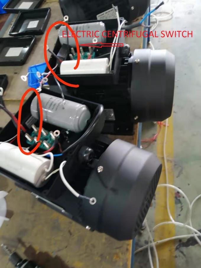 محرك AC كهربائي واحد المرحلة 2.2KW 3HP 380V 50HZ 2300 RPM هيكل الألومنيوم المغلق المقاوم للانفجار 110V محرك مضخة 5KW 8