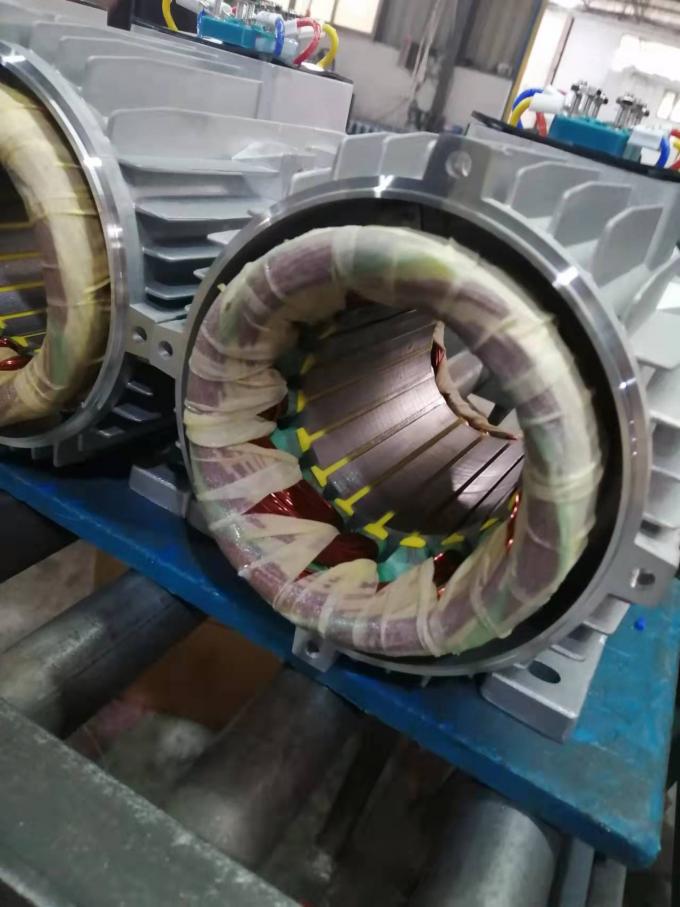 محرك AC كهربائي واحد المرحلة 2.2KW 3HP 380V 50HZ 2300 RPM هيكل الألومنيوم المغلق المقاوم للانفجار 110V محرك مضخة 5KW 7
