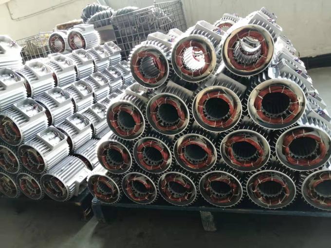 محرك AC كهربائي واحد المرحلة 2.2KW 3HP 380V 50HZ 2300 RPM هيكل الألومنيوم المغلق المقاوم للانفجار 110V محرك مضخة 5KW 10