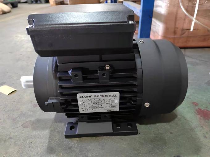 محرك AC كهربائي واحد المرحلة 2.2KW 3HP 380V 50HZ 2300 RPM هيكل الألومنيوم المغلق المقاوم للانفجار 110V محرك مضخة 5KW 12