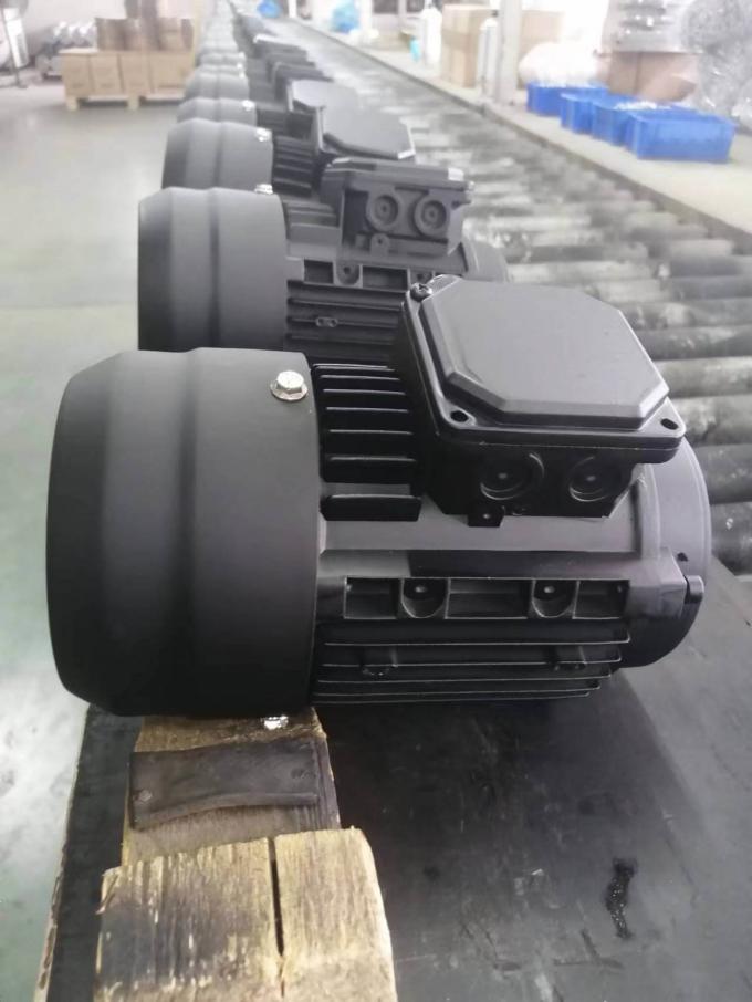 محرك AC كهربائي واحد المرحلة 2.2KW 3HP 380V 50HZ 2300 RPM هيكل الألومنيوم المغلق المقاوم للانفجار 110V محرك مضخة 5KW 15