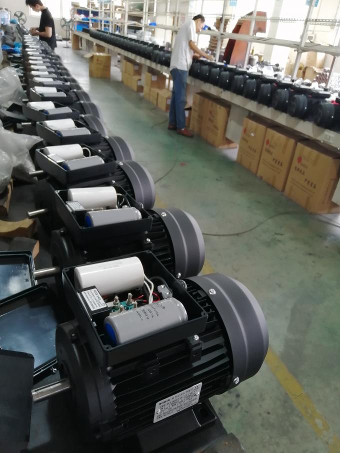محرك AC كهربائي واحد المرحلة 2.2KW 3HP 380V 50HZ 2300 RPM هيكل الألومنيوم المغلق المقاوم للانفجار 110V محرك مضخة 5KW 14