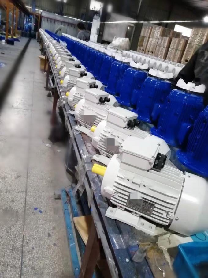 محرك AC كهربائي واحد المرحلة 2.2KW 3HP 380V 50HZ 2300 RPM هيكل الألومنيوم المغلق المقاوم للانفجار 110V محرك مضخة 5KW 20