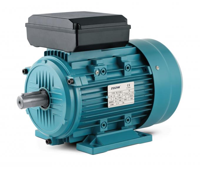 محرك AC كهربائي واحد المرحلة 2.2KW 3HP 380V 50HZ 2300 RPM هيكل الألومنيوم المغلق المقاوم للانفجار 110V محرك مضخة 5KW 28