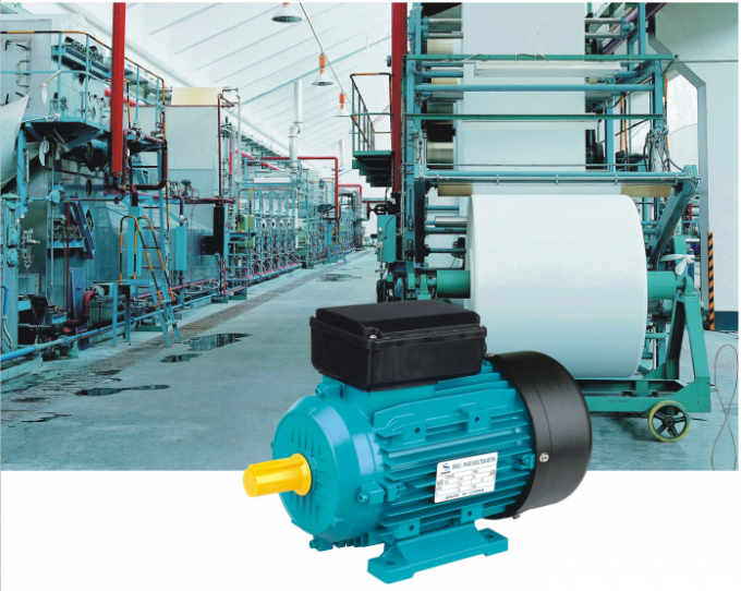 50Hz 0.55KW 0.75HP 1440rpm مكثف واحد المرحلة بدء تشغيل محرك الحث غير متزامن 220V / 230V AC فولتا 60Hz الطاقة المحددة الترددية 4