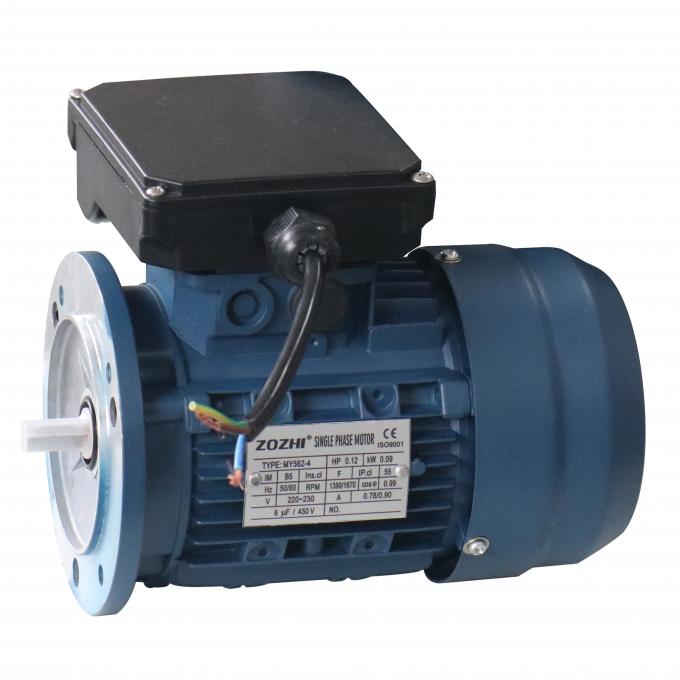 التجارية 0.09kw 1500rpm مكثف تشغيل محرك الاستقبال غير المتزامن B5 مقاوم للماء 220V التيار المتردد الجهد 60 هرتز القهوة أحادي المرحلة 5