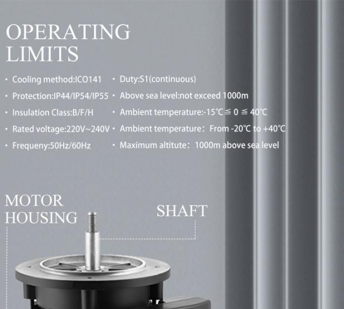 مضخة حمام السباحة بمعدل دوران 2800 دورة في الدقيقة، محرك أحادي الطور غير متزامن مع غلاف ألومنيوم مقاوم للماء وتردد 220 فولت 50 هرتز 2