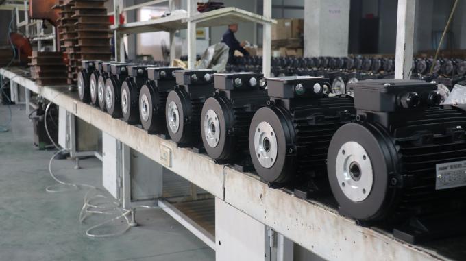 50 هرتز 60 هرتز مقاوم للماء 0.09kw 0.12Hp أربعة قطب محرك كهربائي غير متزامن 380V 1500RPM ثلاثي المراحل مغلقة 220V AC الجهد 6