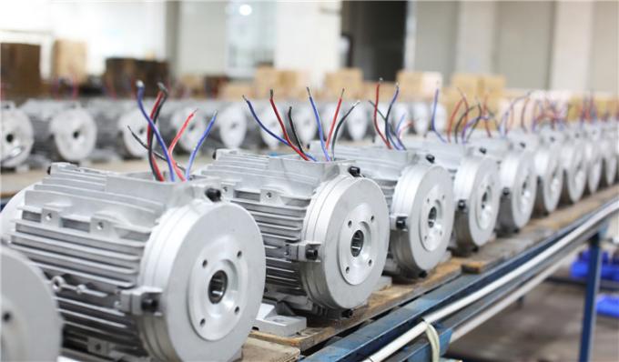 50 هرتز 60 هرتز مقاوم للماء 0.09kw 0.12Hp أربعة قطب محرك كهربائي غير متزامن 380V 1500RPM ثلاثي المراحل مغلقة 220V AC الجهد 9