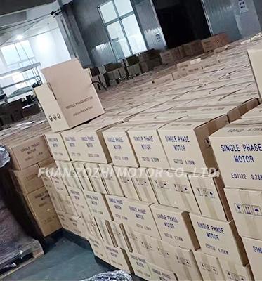 محرك إدخال واحد المرحلة 5.5hp 4kw 220V 1500rpm لضاغط الهواء الصناعي 1 سنة العمل 7