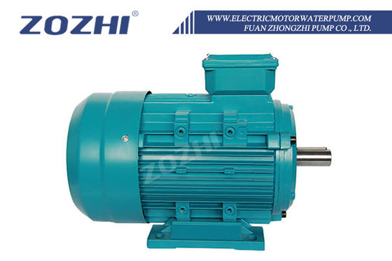 ZOZHI مقاوم للماء ثلاثي المراحل الكفاءة العالية IE2 المحرك الكهربائي غير المتزامن IP55 1.1KW 1.5Hp 50Hz للمضخة الصغيرة
