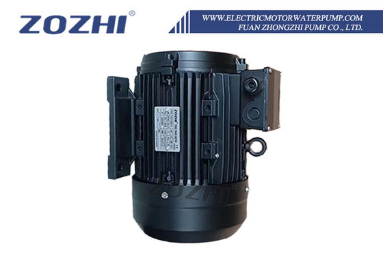 محرك كهربائي ZOZHI 2.2kw 3hp ذو عمود مجوف 100L1-4 أحادي الطور 380 فولت مقاوم للماء محرك حثي غير متزامن