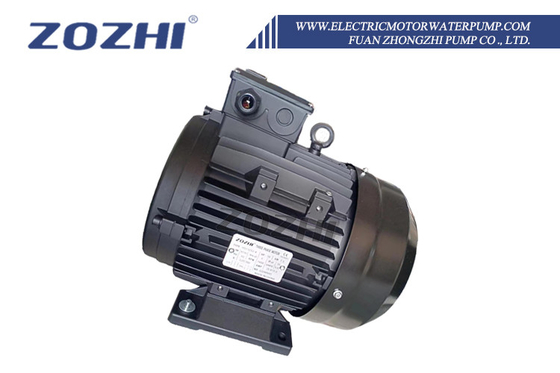 محرك عمود مجوف لجهاز تنظيف الضغط ومصانع الغسيل 4KW 5.5HP B3 87/61 عمود مجوف 24mm IP55 حماية 1400rpm ثلاثي المرحلة 380V للضخ