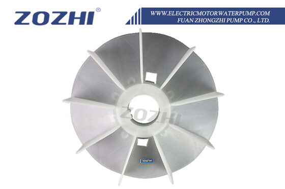 Y2-280-4/6/8 68×395mm 9 شفرات بوليبروبيلين تبريد مروحة شفرة ل 280 إطار محرك AC